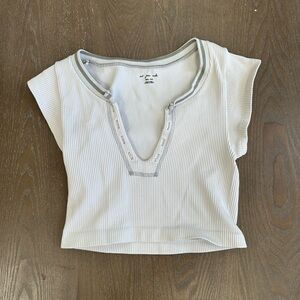 urban outfitters out from under go for gold seamless top